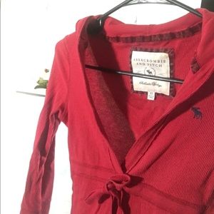 Abercrombie cute red top